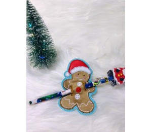 Stickserie ITH - Gingerbread Lebkuchenmann Gutschein Süßigkeiten Halter